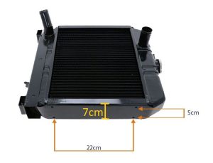 Radiator Kubota L1801