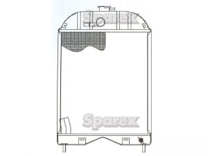 Radiator Tractor Motor Perkins A3.152