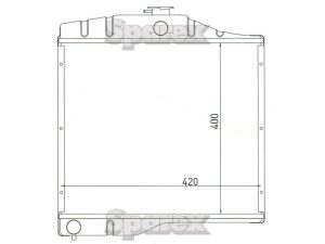 Radiator Tractor Zetor 6211