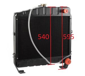 radiator tractor case ih 845xl