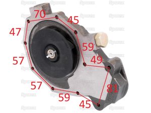 Pompa Apa John Deere 6310