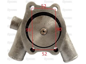 Pompa Apa Renault Super 7 D