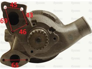 Pompa apa JCB Fastrac Pompa apa JCB Fastrac