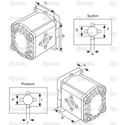 Pompa Hidraulica Lamborghini 654 DT Pompa Hidraulica Lamborghini 654 DT