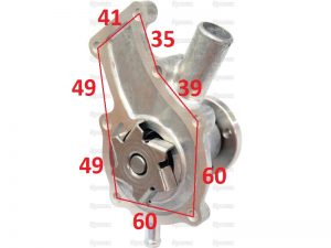 Pompa Apa Kubota D722