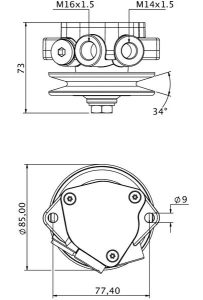 Pompa motorina Deutz Agrofarm 430