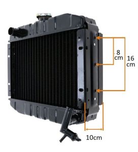 Radiator Iseki Landhope TU175 Radiator Iseki Landhope TU175