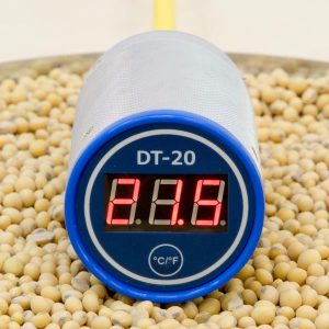 Ecran pornit sonda masurare temperatura cerealelor