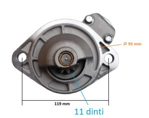 Electromotor Yanmar F250