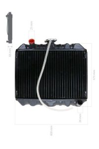 Radiator Kubota Aste