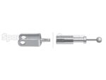 Cablu acceleratie mana Massey Ferguson - Sparex 43196 - imagine 3