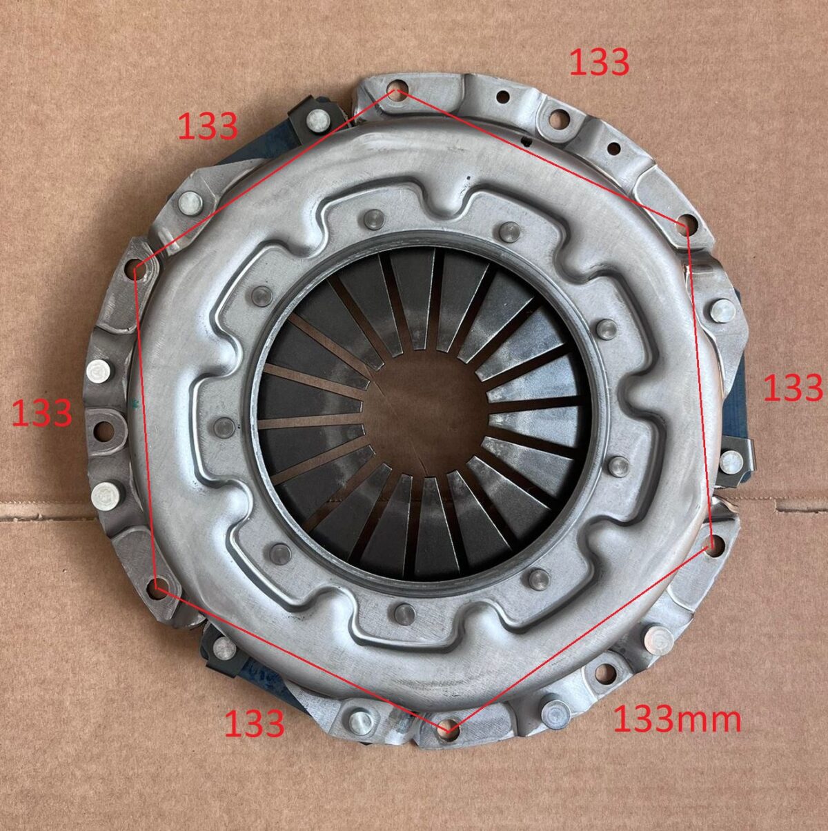 Kit ambreiaj Hinomoto N249, N279, E322, E324 - cod T3 - imagine 4