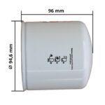 Filtru hidraulic Kubota, Mitsubishi - cod H007 - imagine 2