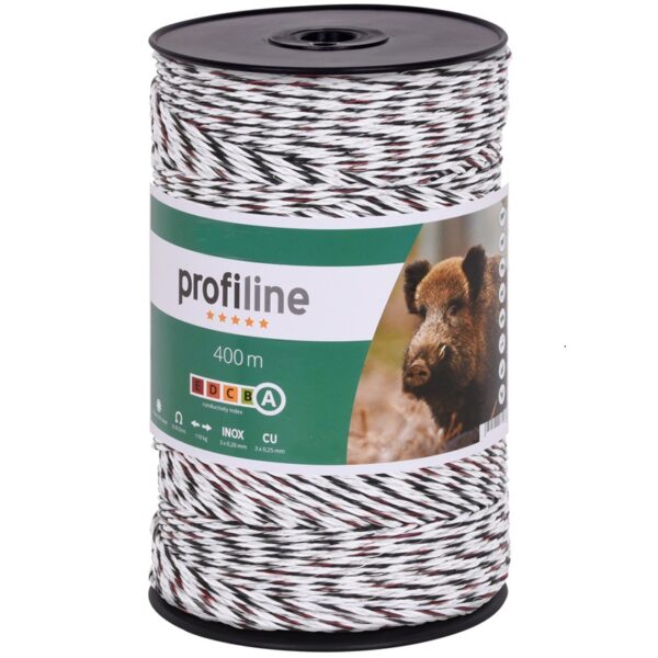 Rola fir gard electric 400 m x 3 mm