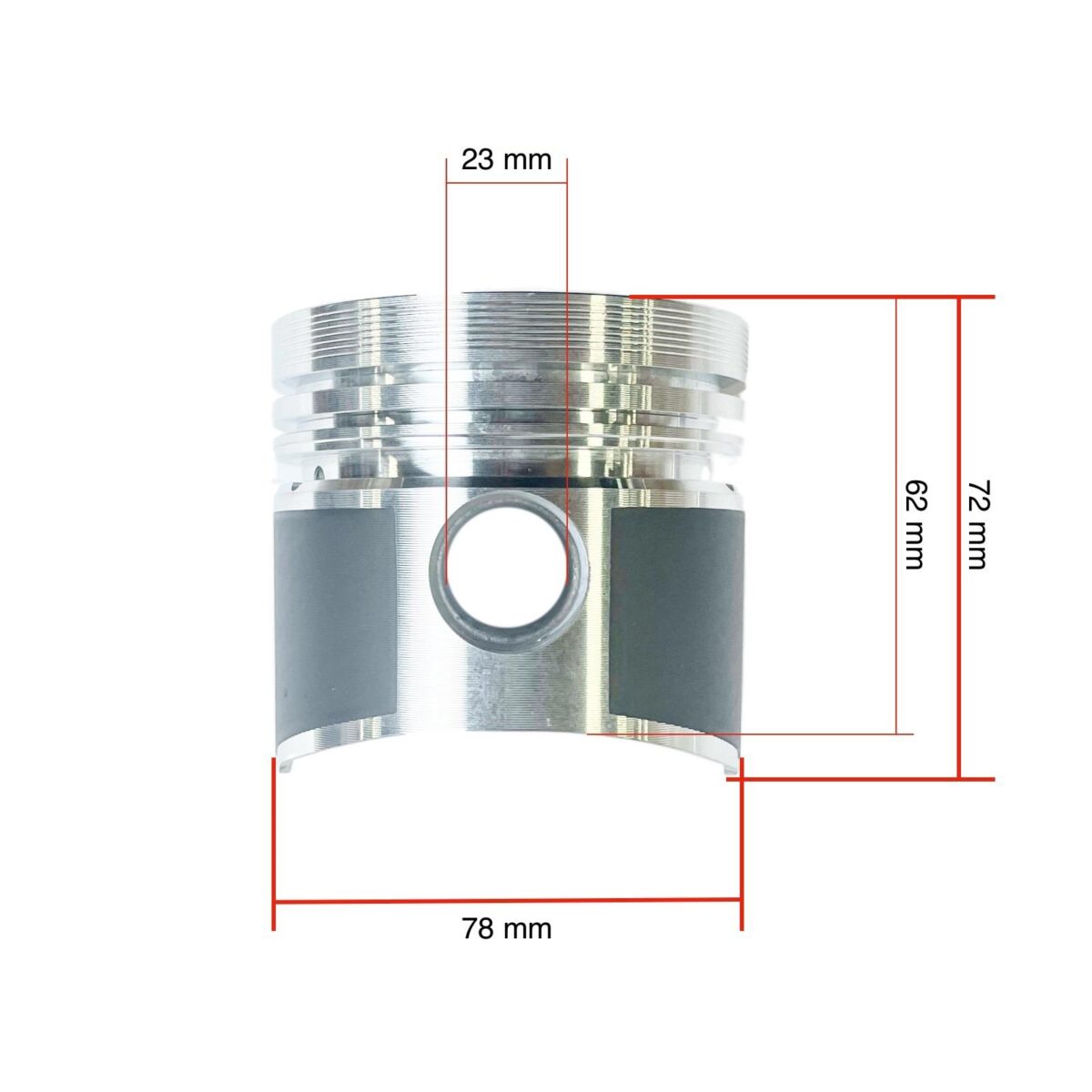 Piston Mitsubishi K3F DI, K4F DI - imagine 3