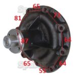 Pompa apa Case IH - Sparex 63071 - imagine 2