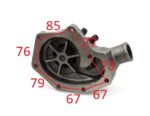 Pompa apa John Deere - Sparex 61458 - imagine 2