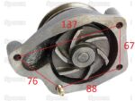 Pompa apa Massey Ferguson,  Perkins - cod Sparex 42429 - imagine 3