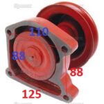 Pompa apa Zetor - Sparex 64218 - imagine 3