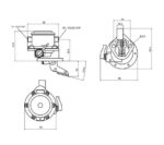 Pompa Alimentare County Ford Fordson, Ford New Holland, Landini, Massey Ferguson, Perkins, Valmet Valtra - cod Sparex 65283k - imagine 4