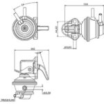 Pompa alimentare motorina John Deere 6500