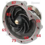 Pompa apa Case IH - Sparex 63118 - imagine 3