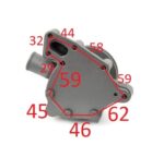 Pompa apa Ford New Holland - Sparex 67832 - imagine 3