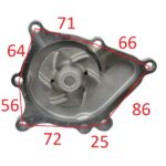 Pompa apa Iseki TE, TU, G - cod K39047 - imagine 4