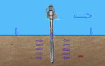 Racheta aerare cereale L=2,2 m; motor 1,5 kW - 230V - imagine 7