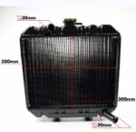 Radiator Kubota B1400, B1402, B1500, B1502, ZB - cod 17 - imagine 4