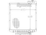 Radiator Case IH - Sparex 73800 k - imagine 3