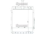 Radiator Case IH - Sparex 57258-14202 - imagine 3