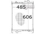 Radiator Fendt - Sparex 73805 k - imagine 3