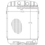 Radiator Ford New Holland - Sparex 67948 - imagine 3