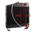 Radiator Case IH - Sparex 73815 - imagine 2