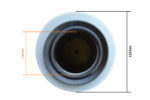 Filtru aer Kubota GL, L1, L, M - cod 030 - imagine 2